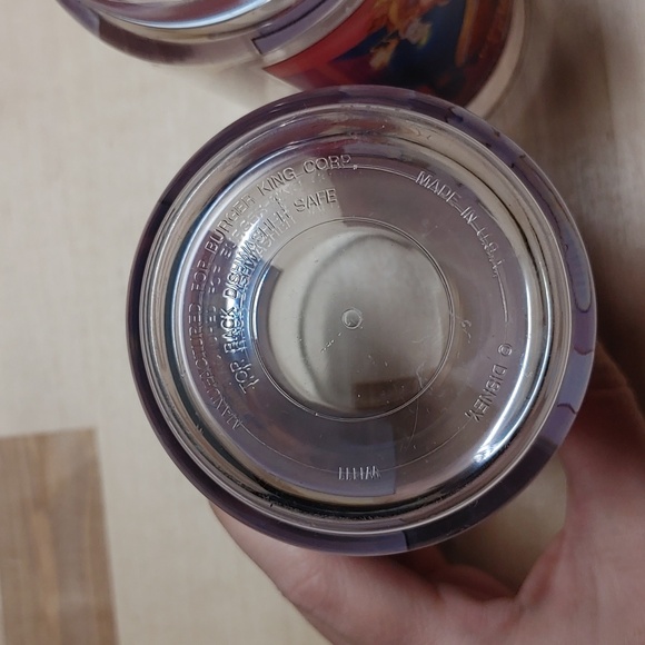 Disney Beauty and the Beast Burger King Collector's Cup Vintage - Picture 7 of 13